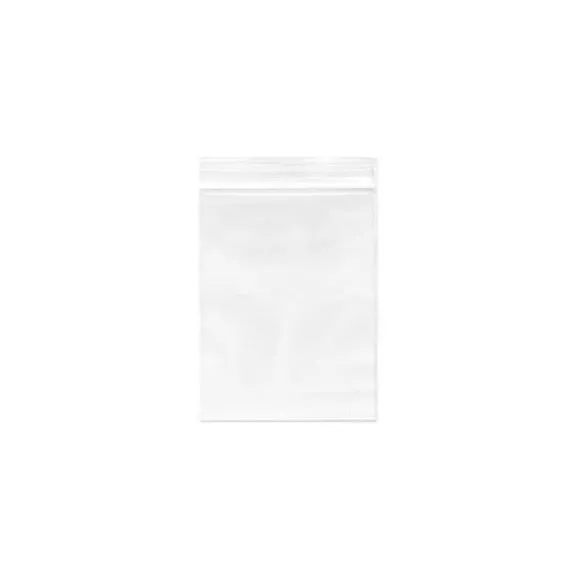 100 blixtlåspåsar 120x180mm utan skrivfält för mat pärlor mm