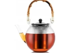 Bodum Assam - Enkel tekanna - 1500 ml - Bambu - Bambu - Borosilikatglas - Metall - Plast - Gummi - Rostfritt stål - 203 mm - 164 mm (1765215)