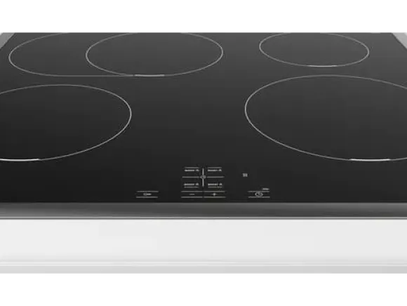 Bosch HEG578BB4 + NIF645CB5E, Induktionshäll med zon, 4 zone(s), Glass-keramisk, Svart, Röra, 58,3 cm