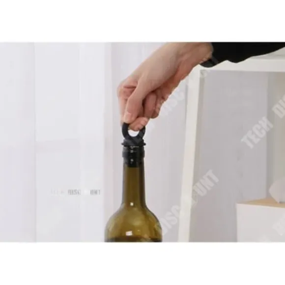 Bouchon sous vide - TD® - Original - Återanvändbar silikon - Vinbevarande - Kvalitetsskydd