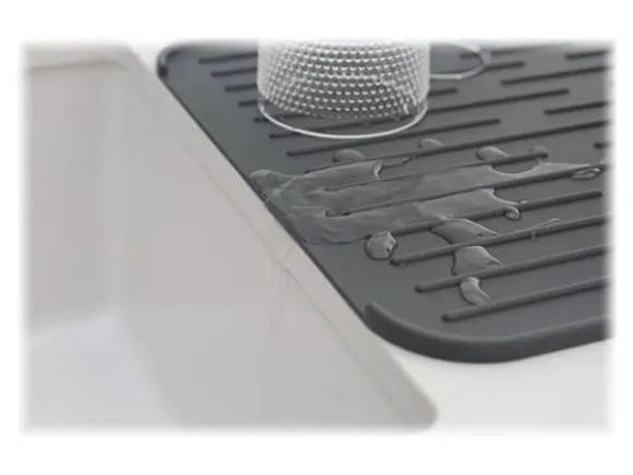 Brabantia Sink Side - Drying mat - Storlek 32.5 x 43.8 cm - mörkgrå