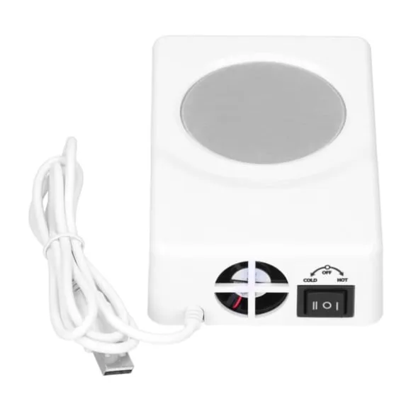 Bärbar USB-uppvärmnings- och kylunderlägg för hem, kontor och bil