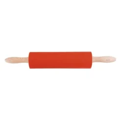 Brödkavel 25cm m rött silikonöverdrag Jonas of Sweden