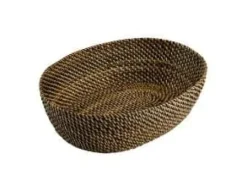 Brødkurv Bastian 20x15x7 cm Oval Nitoflet Lys/Mørk