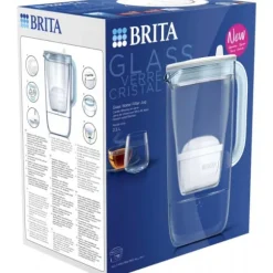 Brita Glass Jug vattenfilterkanna, glas, 1,5L