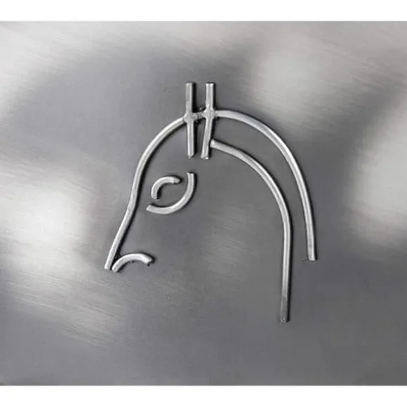 Brubaker Flaskhållare 'Van 2 Places' - Metallskulptur - Silver - med presentkort
