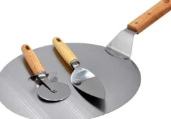 Brunbeste ŁOPATA ŁOPATKA DO PIZZY 30 cm Z PRZYBORAMI 2935