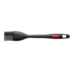 Brund Silikonborste 27 cm Svart/Röd