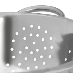 Bunkeskålset, Rostfritt stål, Silver