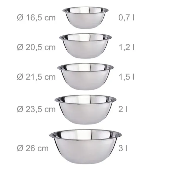 Bunkeskålset, 16,5x6,5 cm, Silver