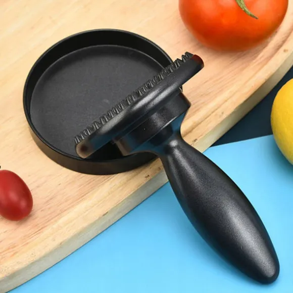 BURGARPRESS HAMBURGARKÖTTSTÄNST manuell 10 cm non-stick