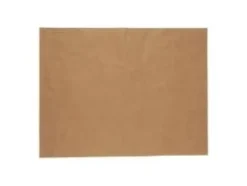 Burgerpapir Verive 40gr L600xB450 brun naturlig Greaseproof,500 stk/krt