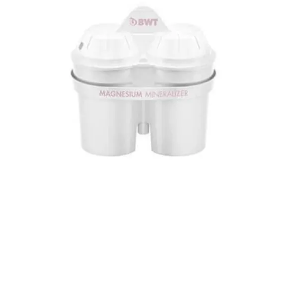 BWT Manual Life Magnesium Vattenfilter + Pack 6 vattenfilter, 2,6 L Vit 8801503