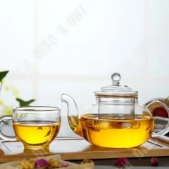 Cafetière - TD® - Théière 600 ml - Borosilikatglas - Värmebeständig - Transparent