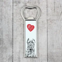 Cane Corso Italiano - flasköppnare med en hund, personlig kylöppnare, unik present till en man från Art-Dog