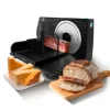 Cecotec 150-W foldable food slicer with a 170 mm diameter disc and a gradual adjustment system with maximum thickness accuracy from 0 to 15 mm.