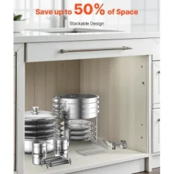 Chafing Dish Bufféset, 4-pack 5 Qt rostfritt stål, silver, serveringsvärmare