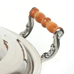 Chafing dish buffévarmare - Rund modell - 3 l - Rostfritt stål - Storlek S - Modern stil - Silver