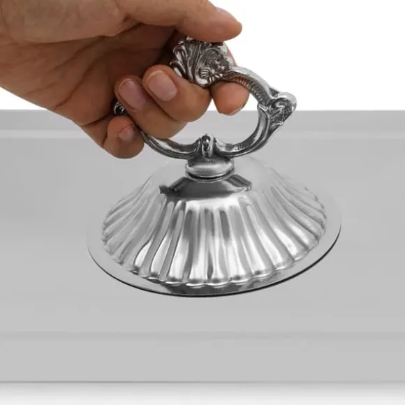 Chafing Dish, Rostfritt Stål, 2,38 Gallon, Justerbar Värme, Hållbar Design, Lämplig för Evenemang