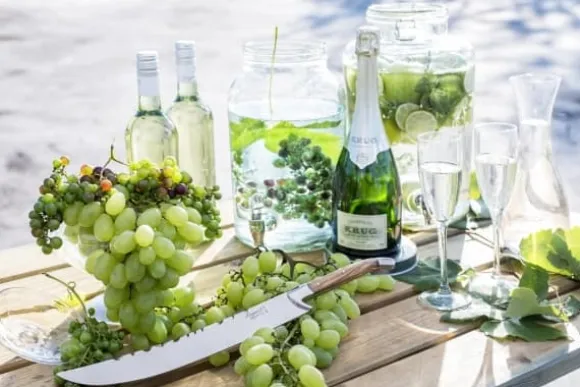 Champagnesabel Laguiole Olivträ SdV