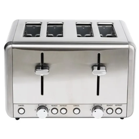 Champion Brödrost 4 skivor 1000W BR420 Rostfri