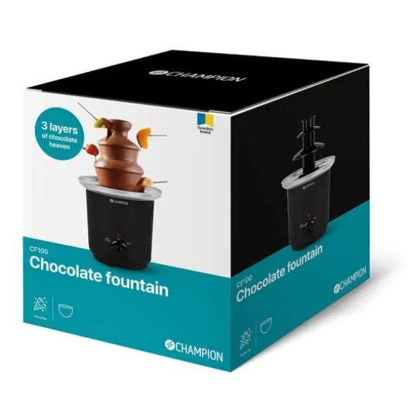 Champion Chokladfontän 200g CF100 – Svart