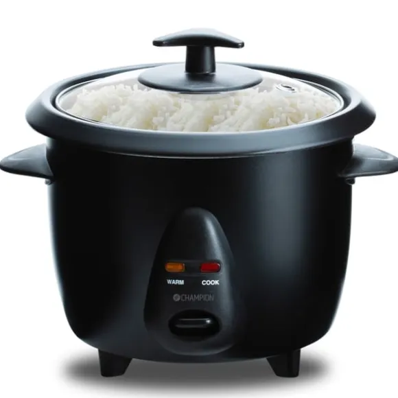 Champion Riskokare Mini Ceramic 0,6L 300W RK400 Svart