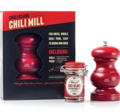 Chili Klaus - Chili Mill© - Presentförpackning med Birds Eye Chili