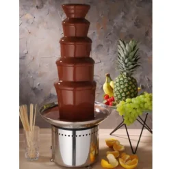Chokladfonduefontän 5 nivåer, stål, 265 W - Hendi 274156