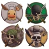 Cinereplicas - One Piece - Pack 4 coasters Karaktärer 2
