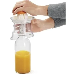 Citruspress - Metaltex - 300 ml - Transparent - Vit - 14 x 15 cm