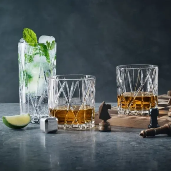 City Whiskyglas DOF 34cl, 2-pack - Orrefors