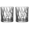 City Whiskyglas Old Fashioned 25cl, 2-pack - Orrefors
