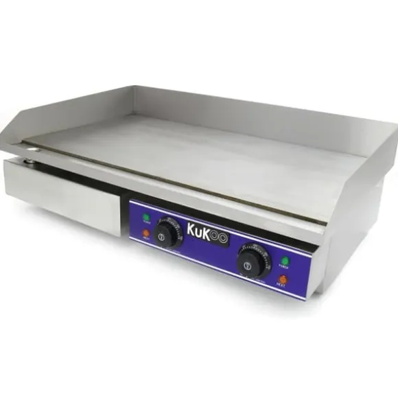 70cm Brett Elektriskt Stekbord | Elkontakt Grillbord Stekning Spishäll Matlagning Kyckling Nötfärs Hamburgare Inomhus | MonsterShop