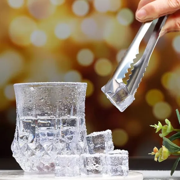 Cocktail set Dubbel shaker 750ml Rostfritt stål Silver 10 delar