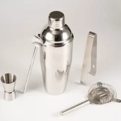 Cocktail Shaker Set, 5 delar professionell cocktail Shaker Kit, 750 ml rostfritt stål Cocktail Shaker Kit
