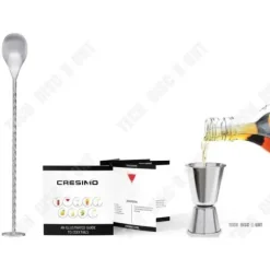 Cocktailshaker - TD® - 550 ml - Rostfritt stål - Verktygset - Silver