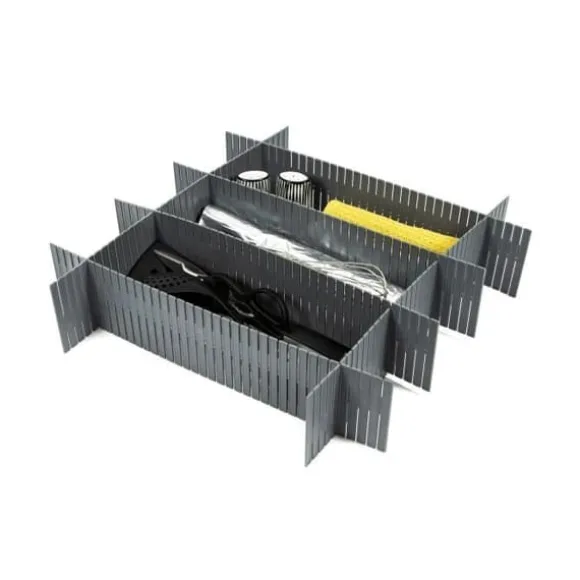 COMPACTOR Dragseparator Free - 6 plattor - Polystyren - 44xH10 cm - Grå