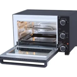 CONTINENTAL EDISON CEMF35B4 - Elektrisk miniugn 35L svart - 1500W - Rotisserie, Naturlig konvektion