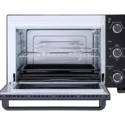 CONTINENTAL EDISON CEMF35B4 - Elektrisk miniugn 35L svart - 1500W - Rotisserie, Naturlig konvektion
