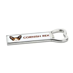 Cornish Rex - öppnare med grafik och märket Art-Dog