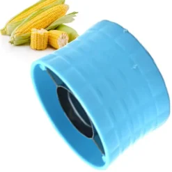 Corn Peeler 304 Rostfritt stål Cob Stripper Majskärnor Ta bort verktyg för hem kök Lake Blue