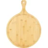 Cozze®pizza skärbräda med handtag Ø350x20 mm.