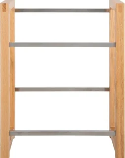 Crate Rack Oak, dryckeshållare, lättillgänglig - för 2 lådor