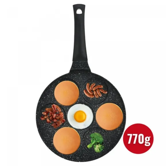Crepe- / Pannkakspanna / Plättlagg - 7 platser
