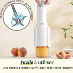CUISINART Glassmaskin - ICEFD10E - Kapacitet 3 x 240 ml - 250 W