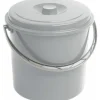 Curver Curver 16l hink med lock grå 241751