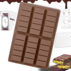 DAILIENFUS Silikon Dubai Chokladform Set med Tillbehör