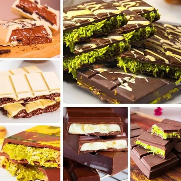 DAILIENFUS Silikon Dubai Chokladform Set med Tillbehör