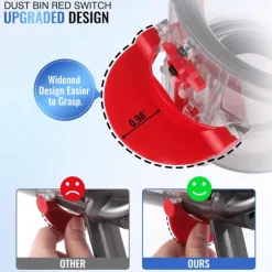 Dammbehållare för Dyson V11, V15, SV14, SV15, SV22 dammsugare